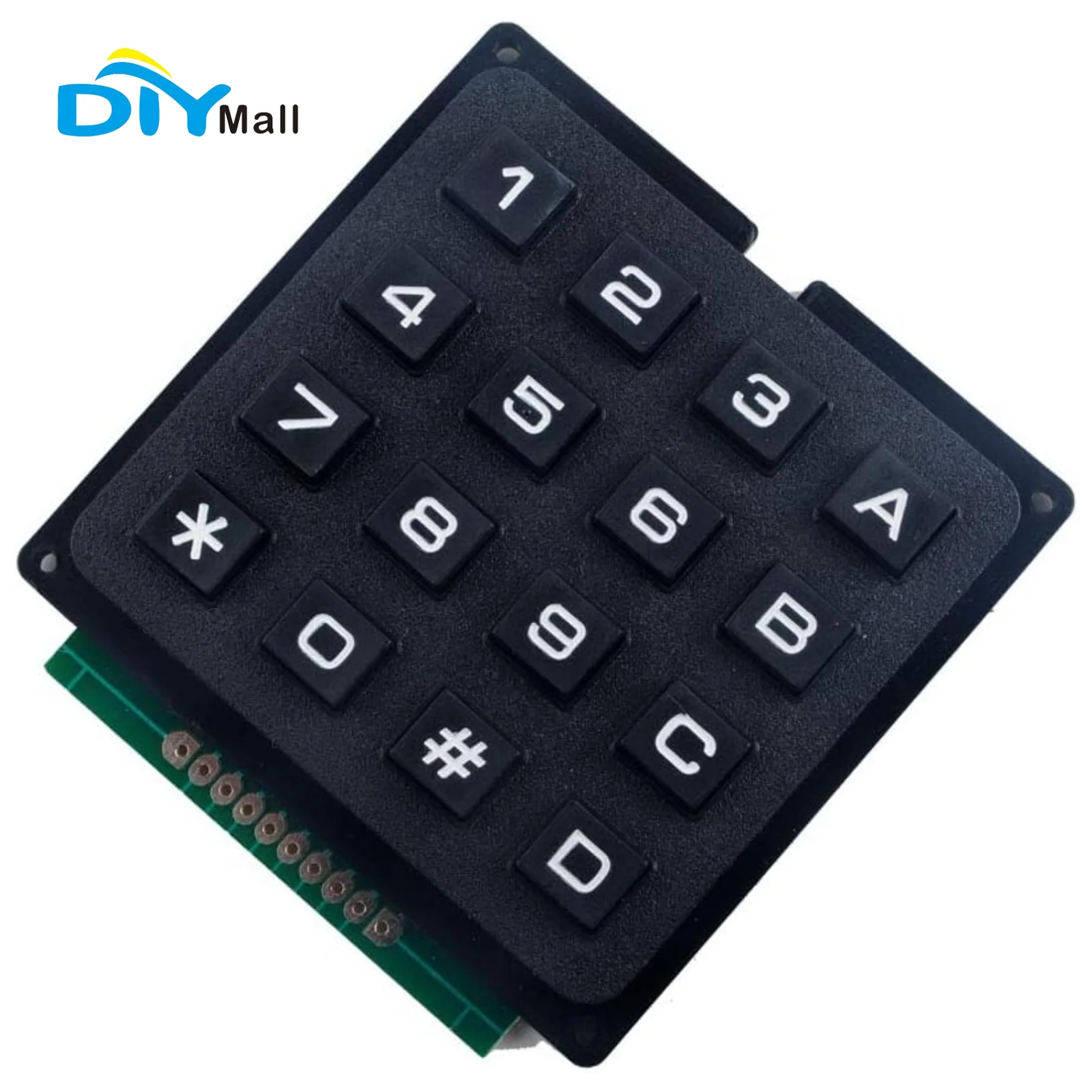Arduino Kit - Матричная мембранная клавиатура 4x4, 16 клавиш,