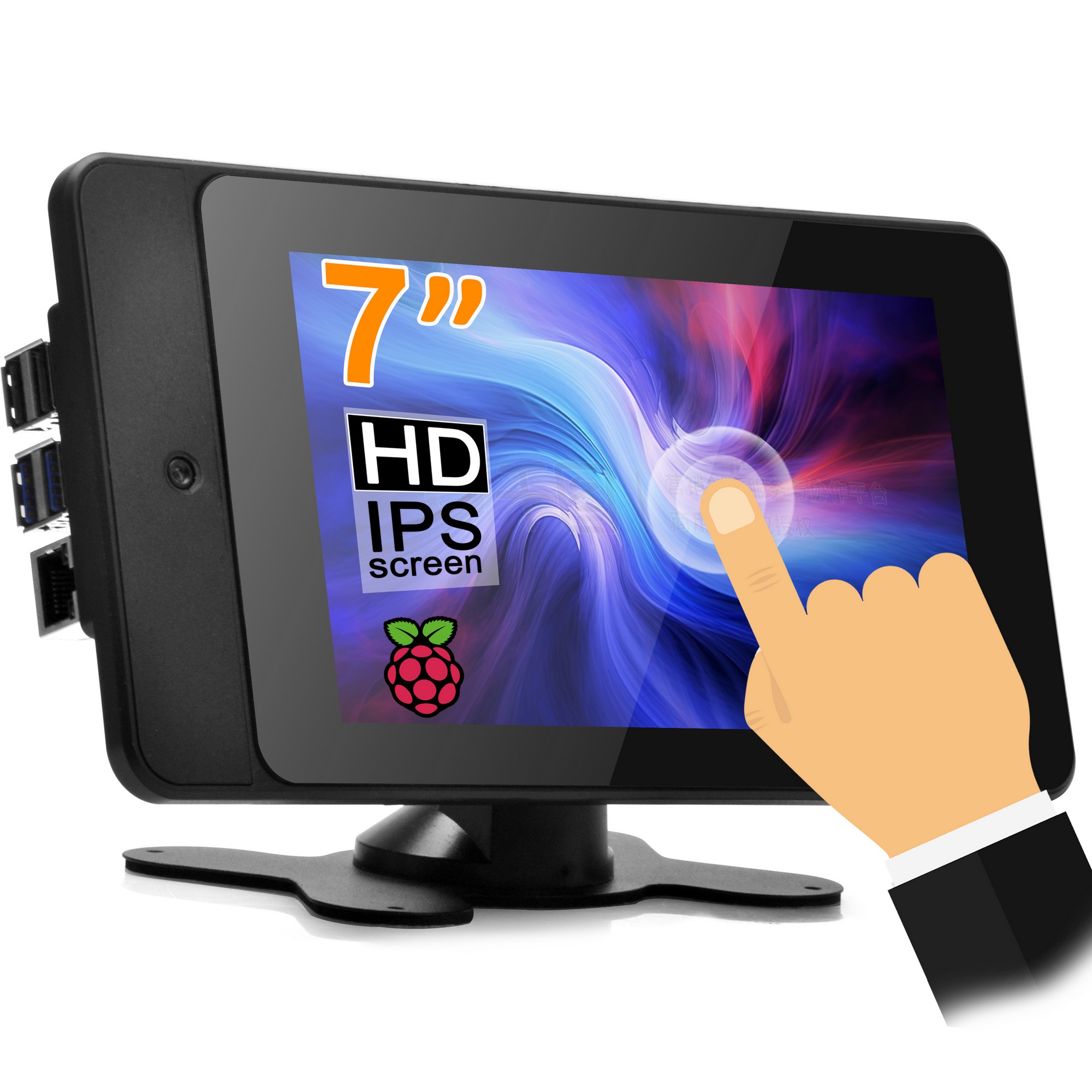 Pi 4 Case - Корпус OSOYOO PiStudio с 7-дюймовым сенсорным