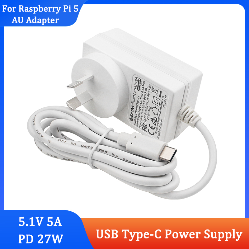 Pi Power Supply - Блок питания Raspberry Pi 5 PD