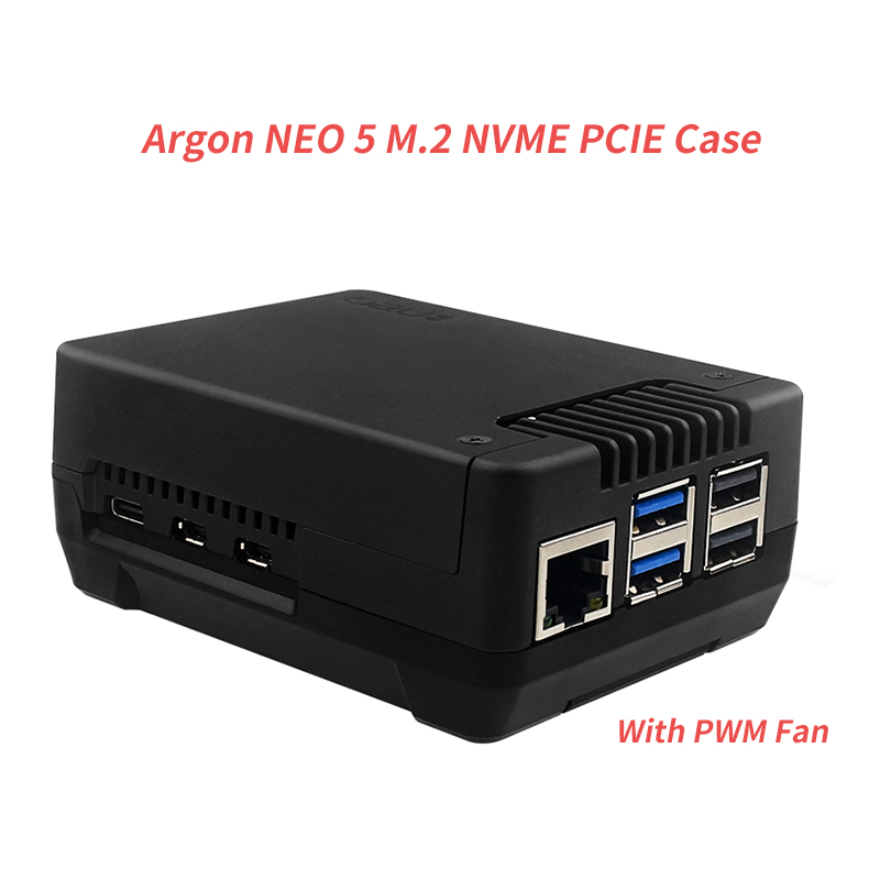 Корпус Argon NEO 5 M.2 NVME PC – обзор и цена Pi 5 Case