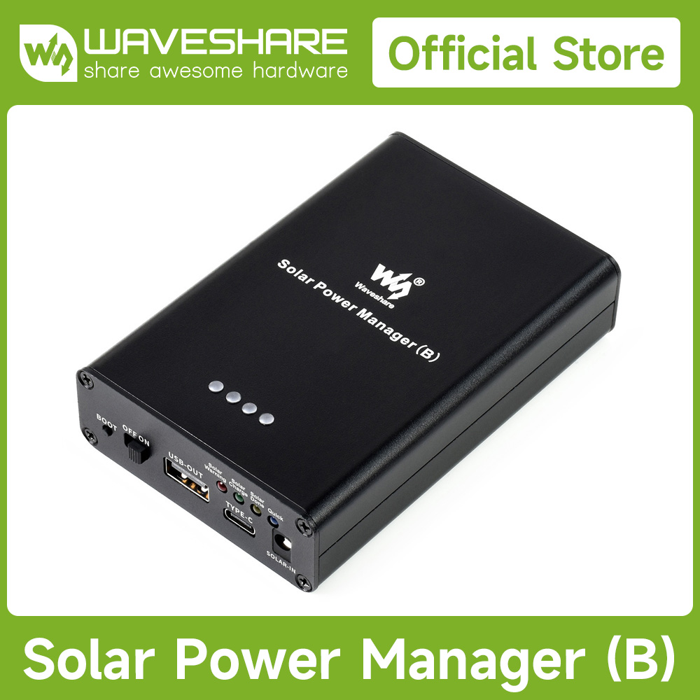 Waveshare Solar Power Manager  – обзор и цена Raspberry Pi 5