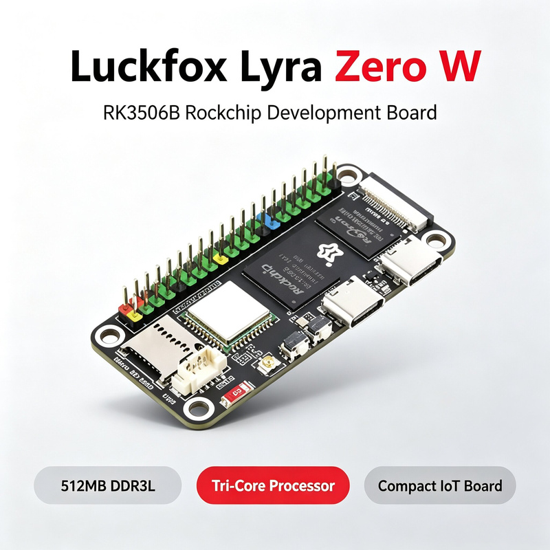 Плата Luckfox Lyra Zero W RK35 – обзор и цена Pi Zero