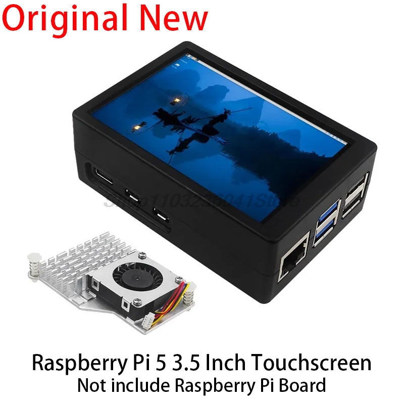 3,5-дюймовый сенсорный экран R – обзор и цена Pi 5 Case