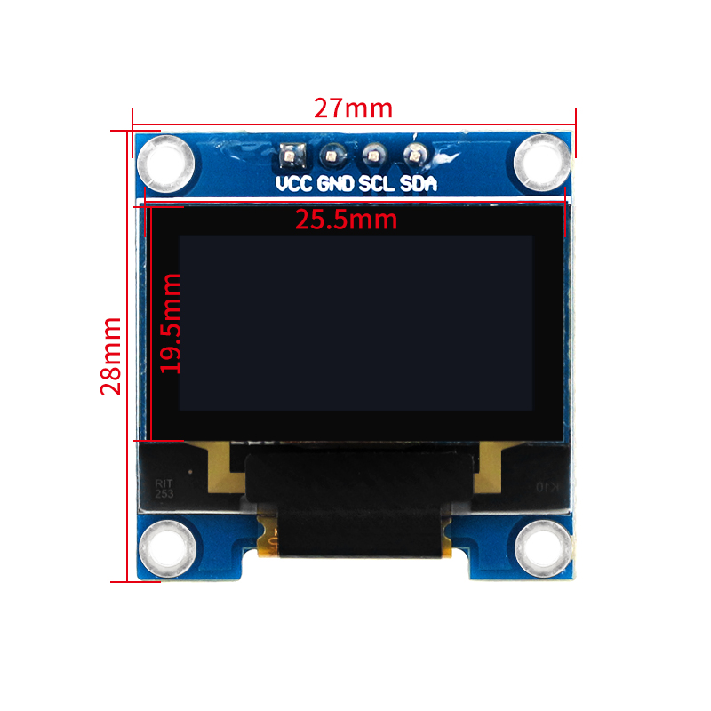 0,96-дюймовый OLED SSD1306 I2C – обзор и цена Pi 4 Case