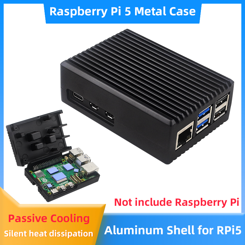 Алюминиевый корпус для Raspber – обзор и цена Pi 5 Case