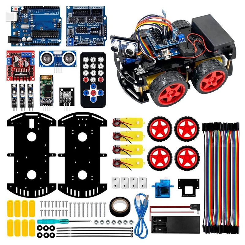 Набор для сборки умного робота – обзор и цена Arduino Kit