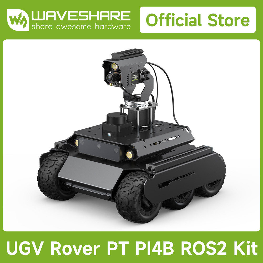 Waveshare Rover ROS 2 Робот с  – обзор и цена Raspberry Pi 5