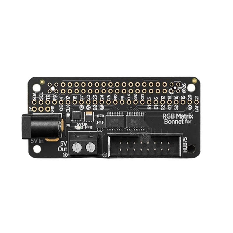 Модуль матрицы RGB Adafruit B2 – обзор и цена Pi Display