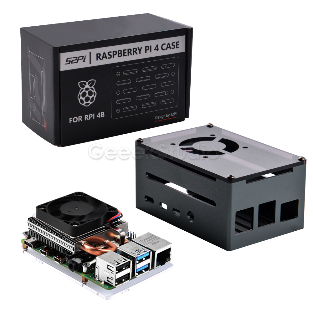 Низкопрофильный охлаждающий ве – обзор и цена Pi 4 Case